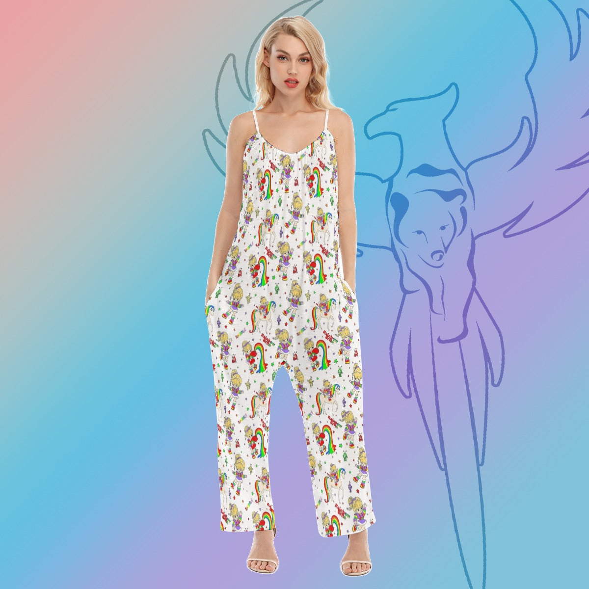 Rainbow Brite Jumpsuit