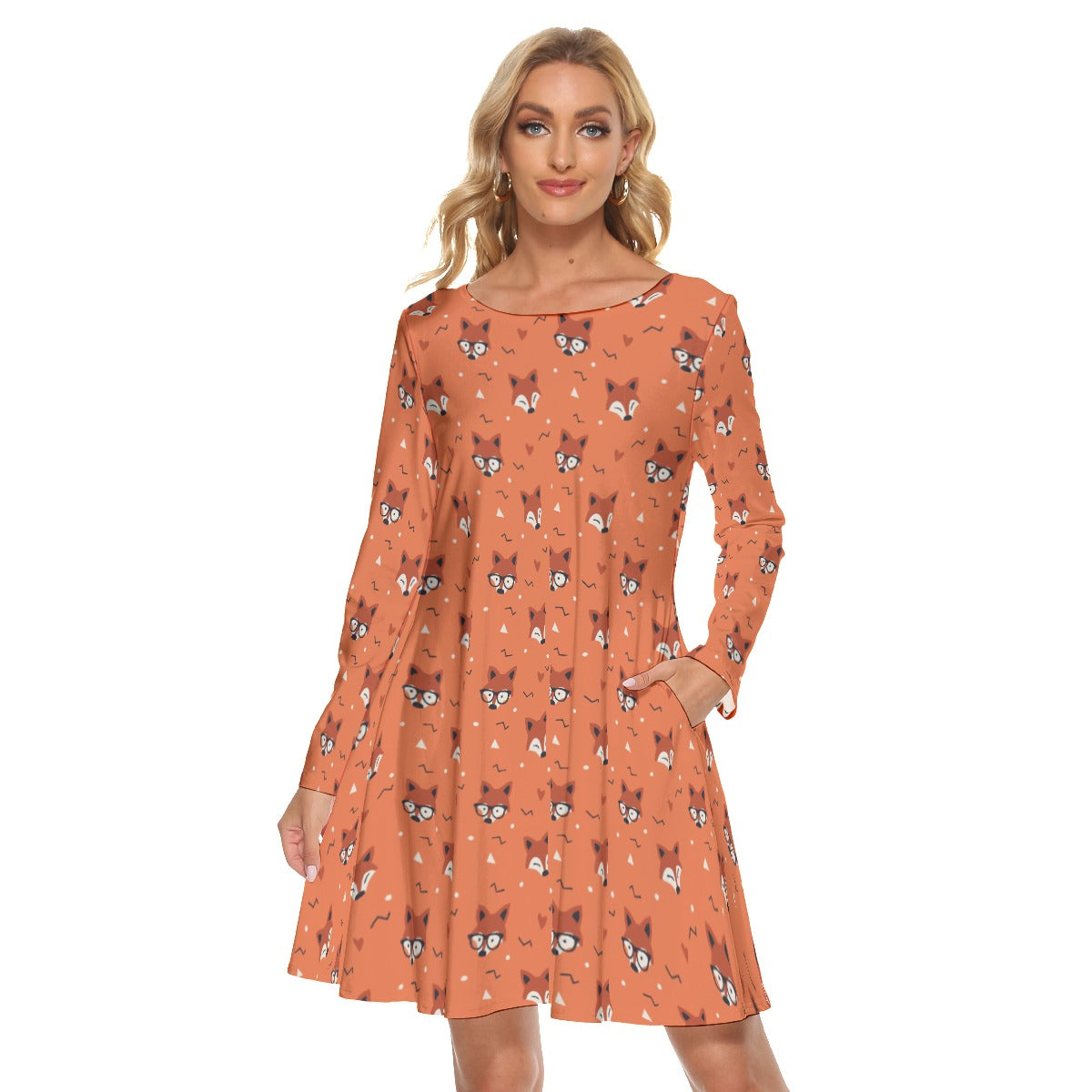 Foxy Crew Neck Dress