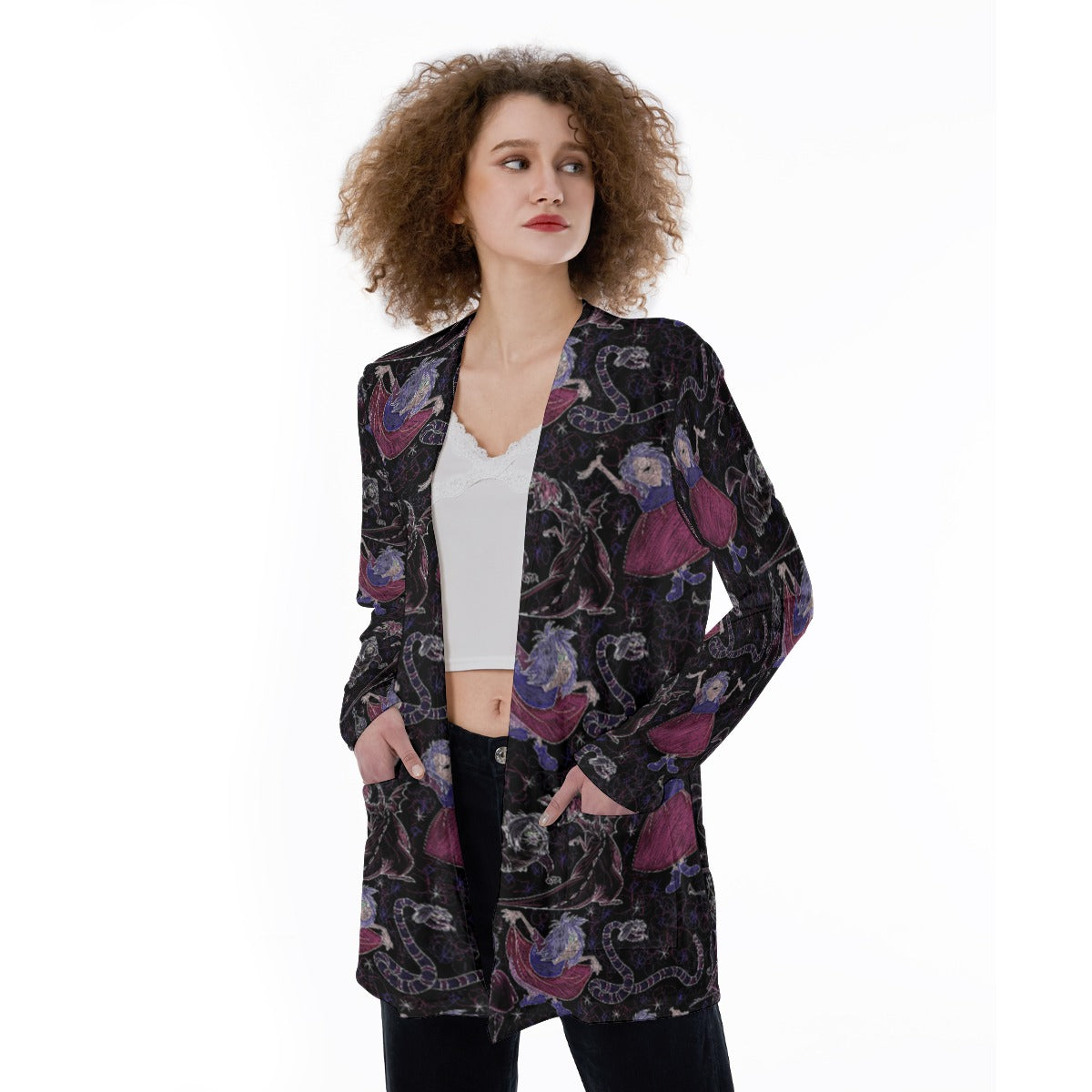 Mim Patch Pocket Cardigan