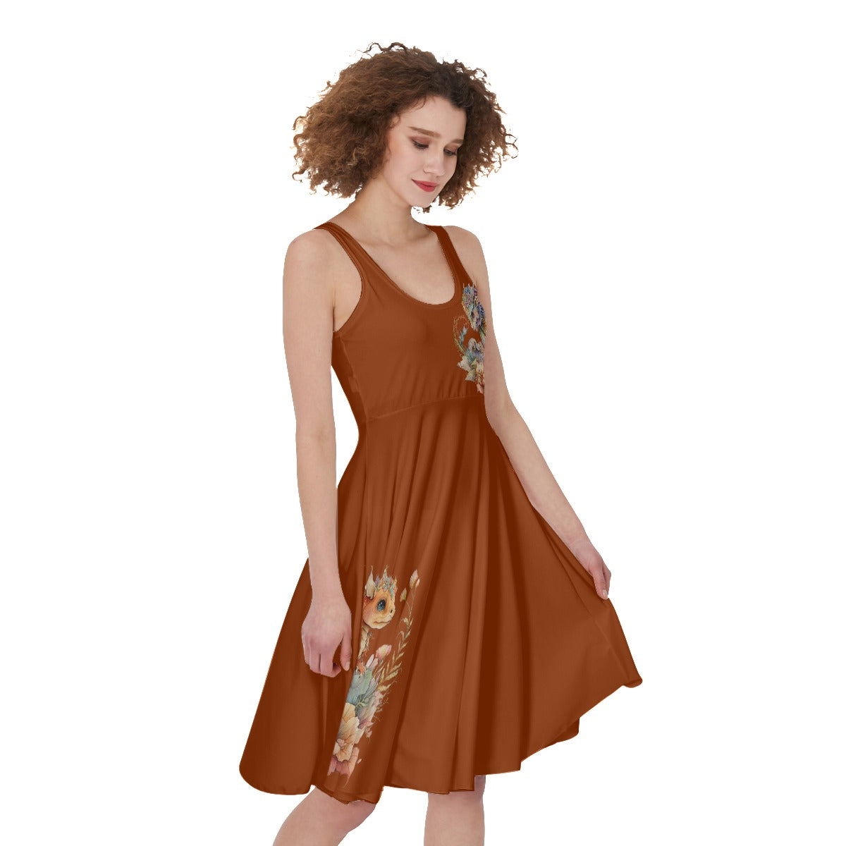 Jasper Dragon Sleeveless Dress