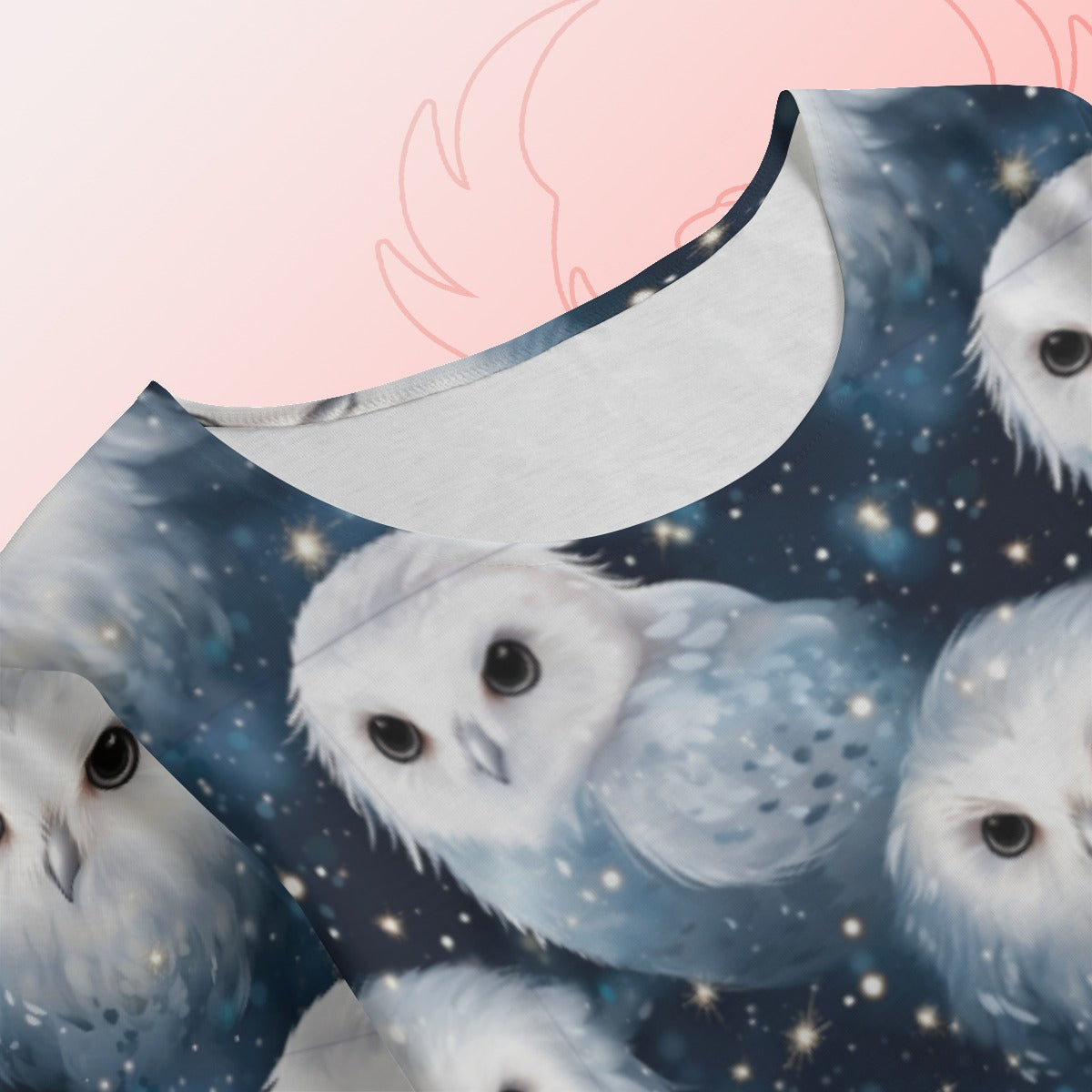 Owl Guardian Short Sleeve Dress