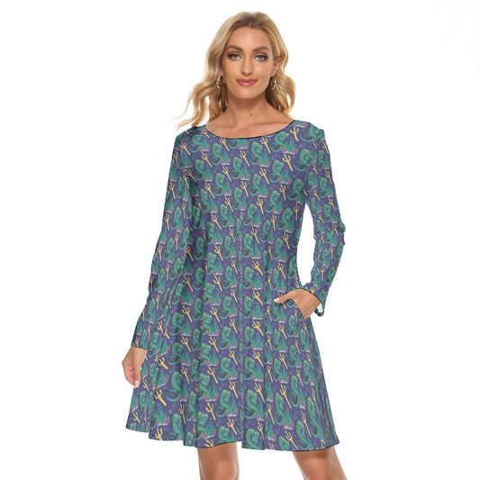 Flotsam and Jestom Crew Neck Dress