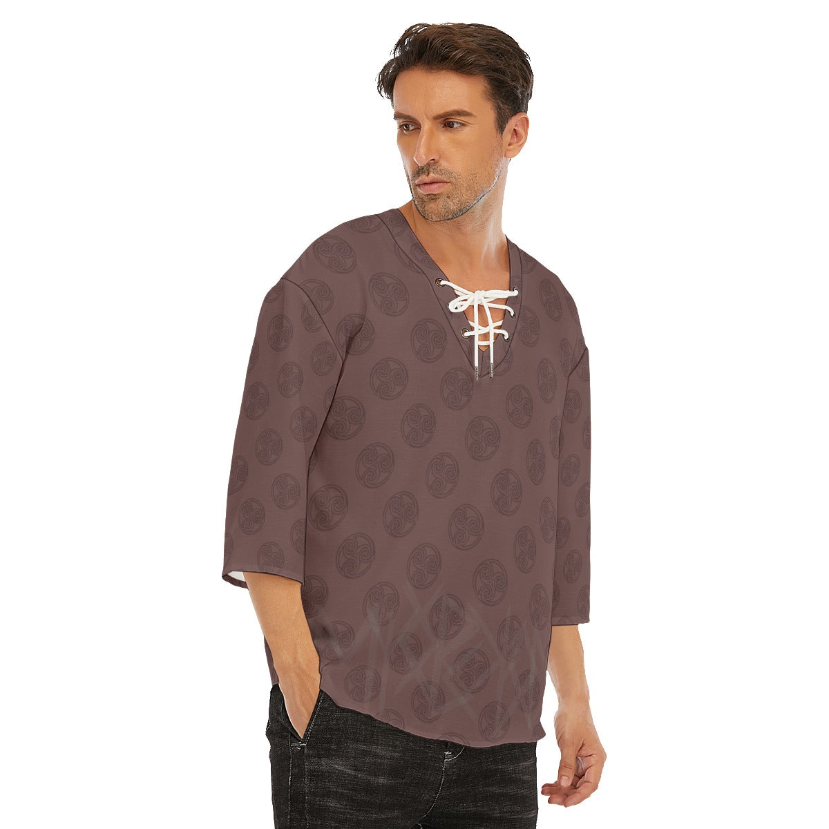 Viking Warrior Shirt Brown