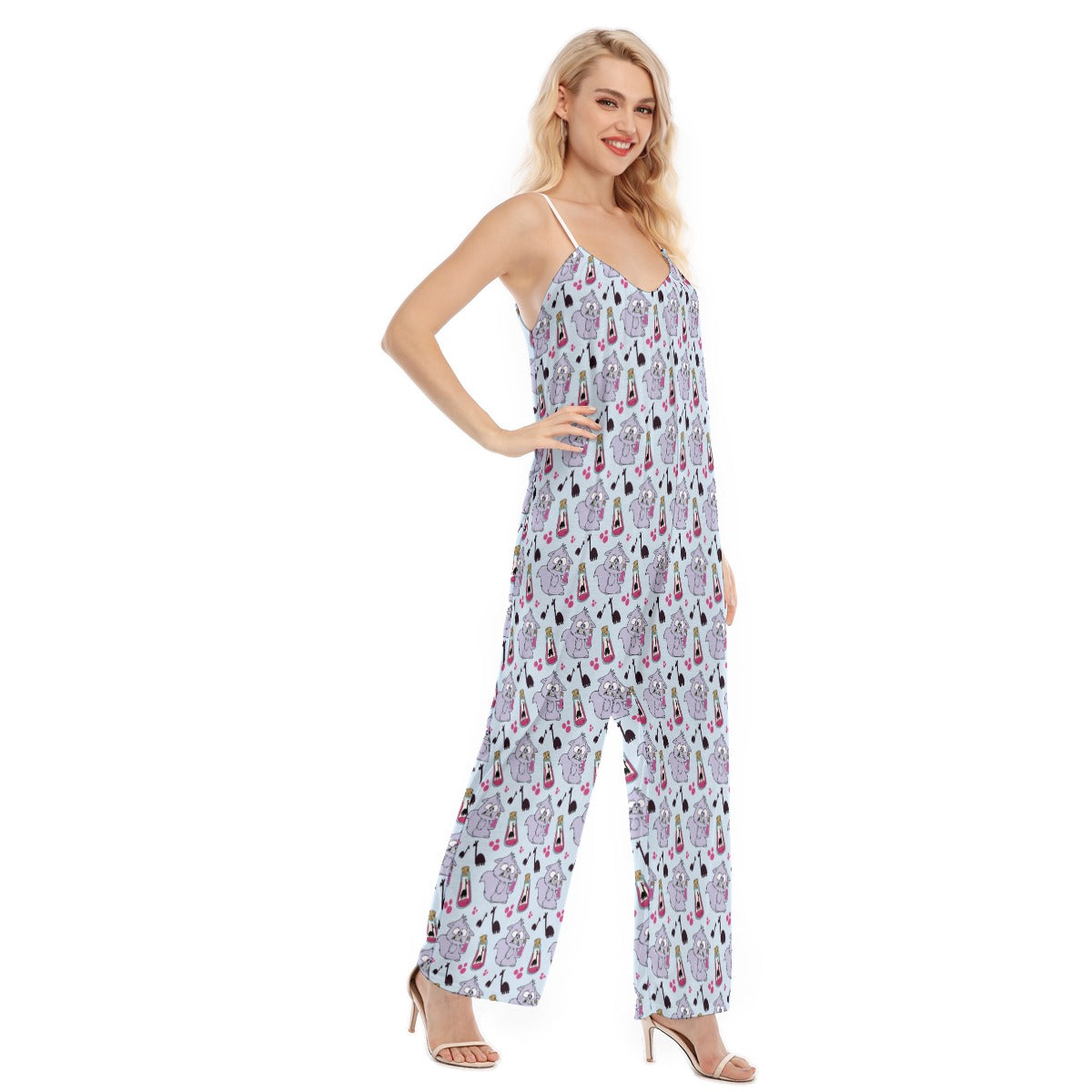 Yzma Cat Potion Cami Jumpsuit