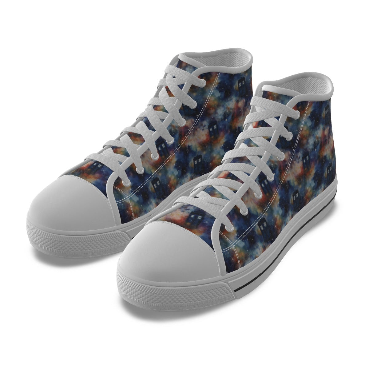 Police Box Aurora Women's High Tops