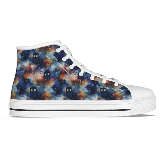 Police Box Aurora Men's High Tops