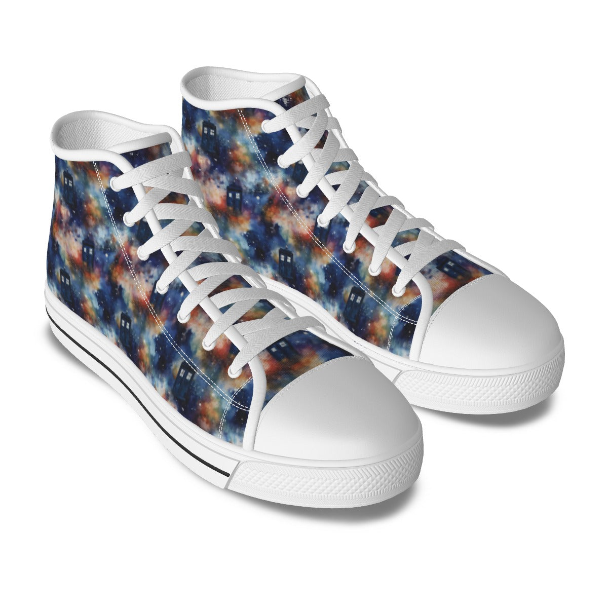 Police Box Aurora Women's High Tops