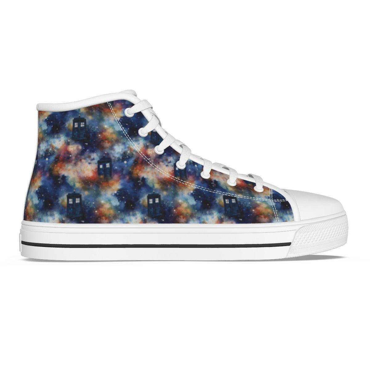 Police Box Aurora Women's High Tops