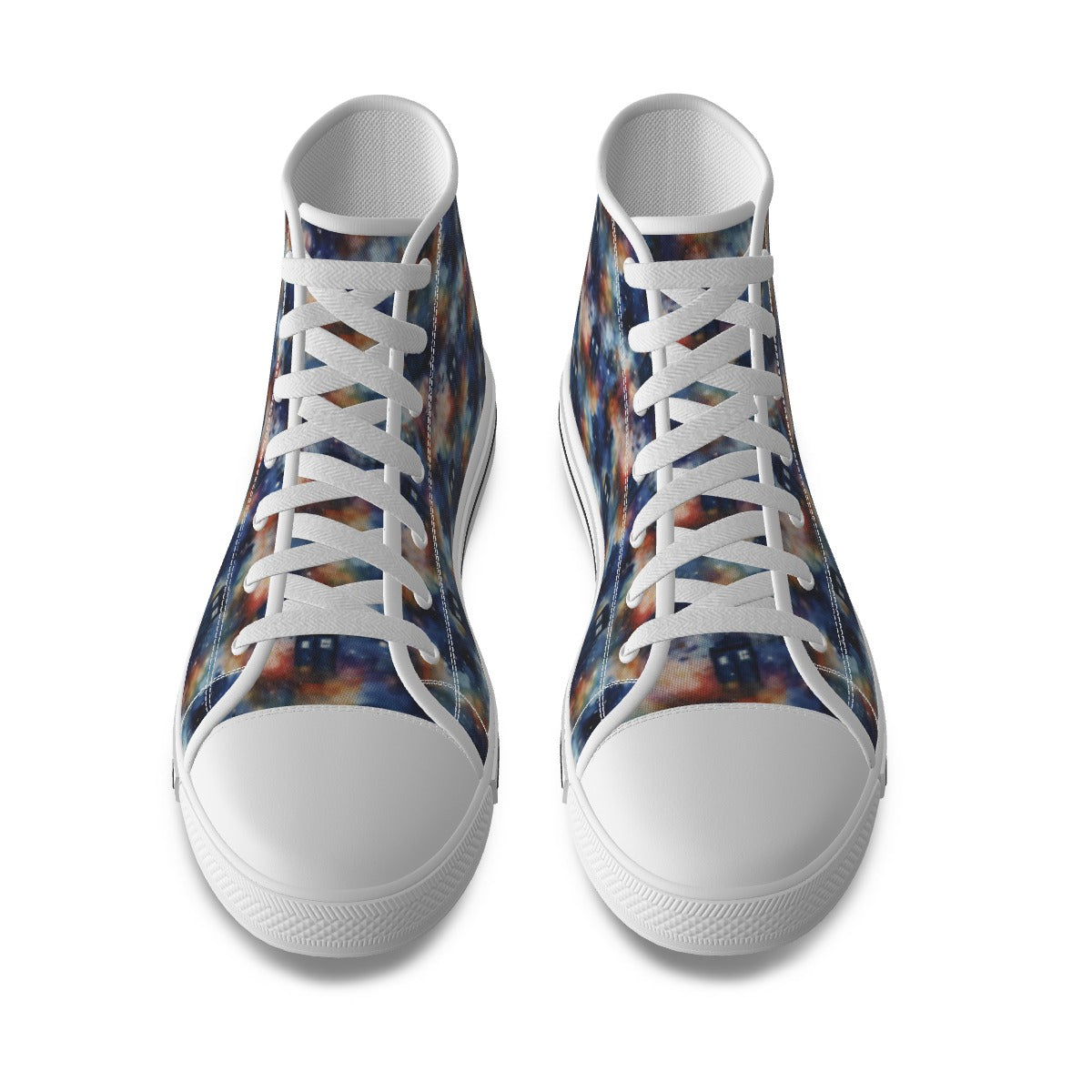 Police Box Aurora Men's High Tops